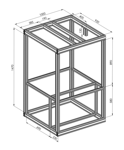 Delta X S Frame