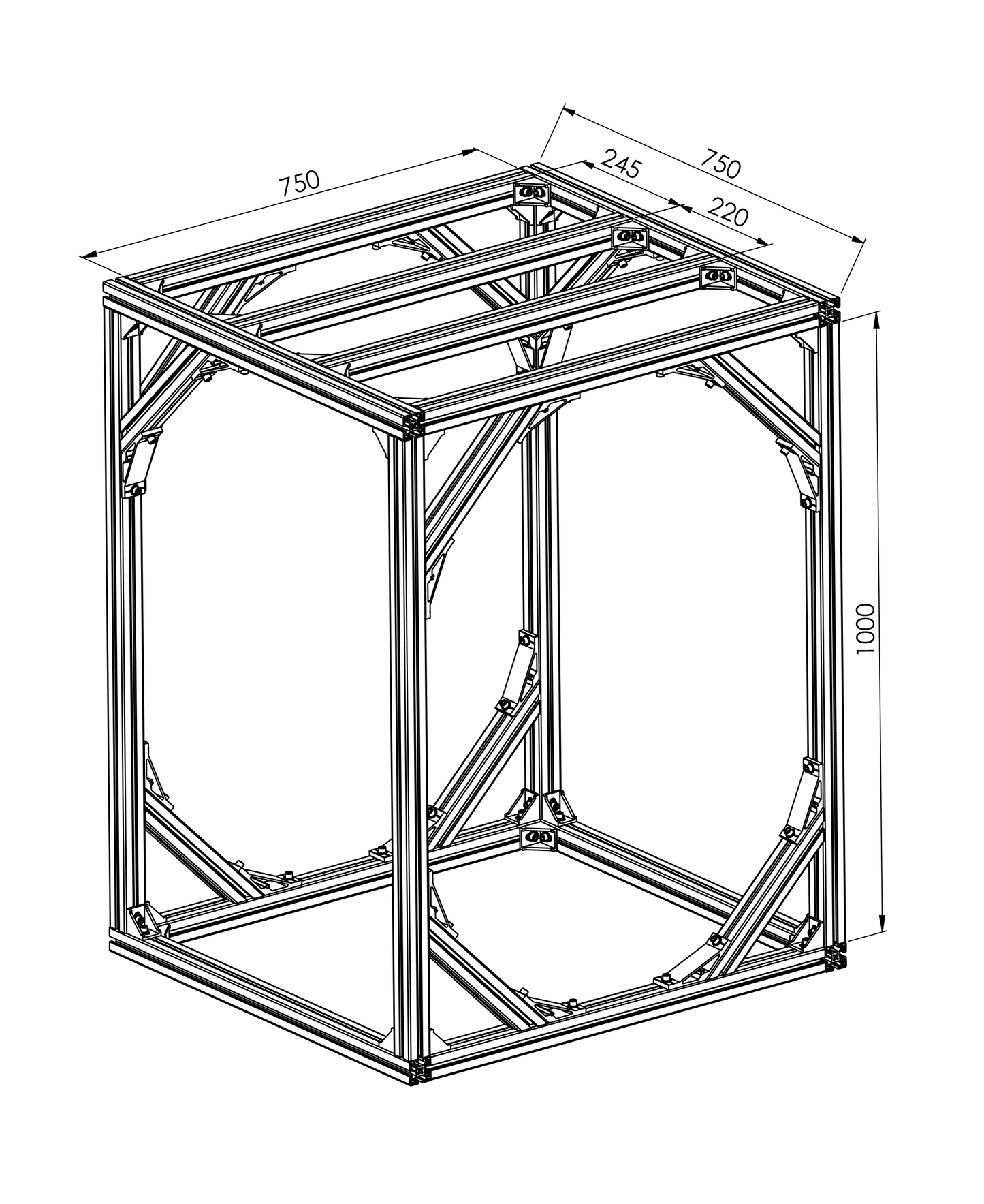 Delta X S Frame