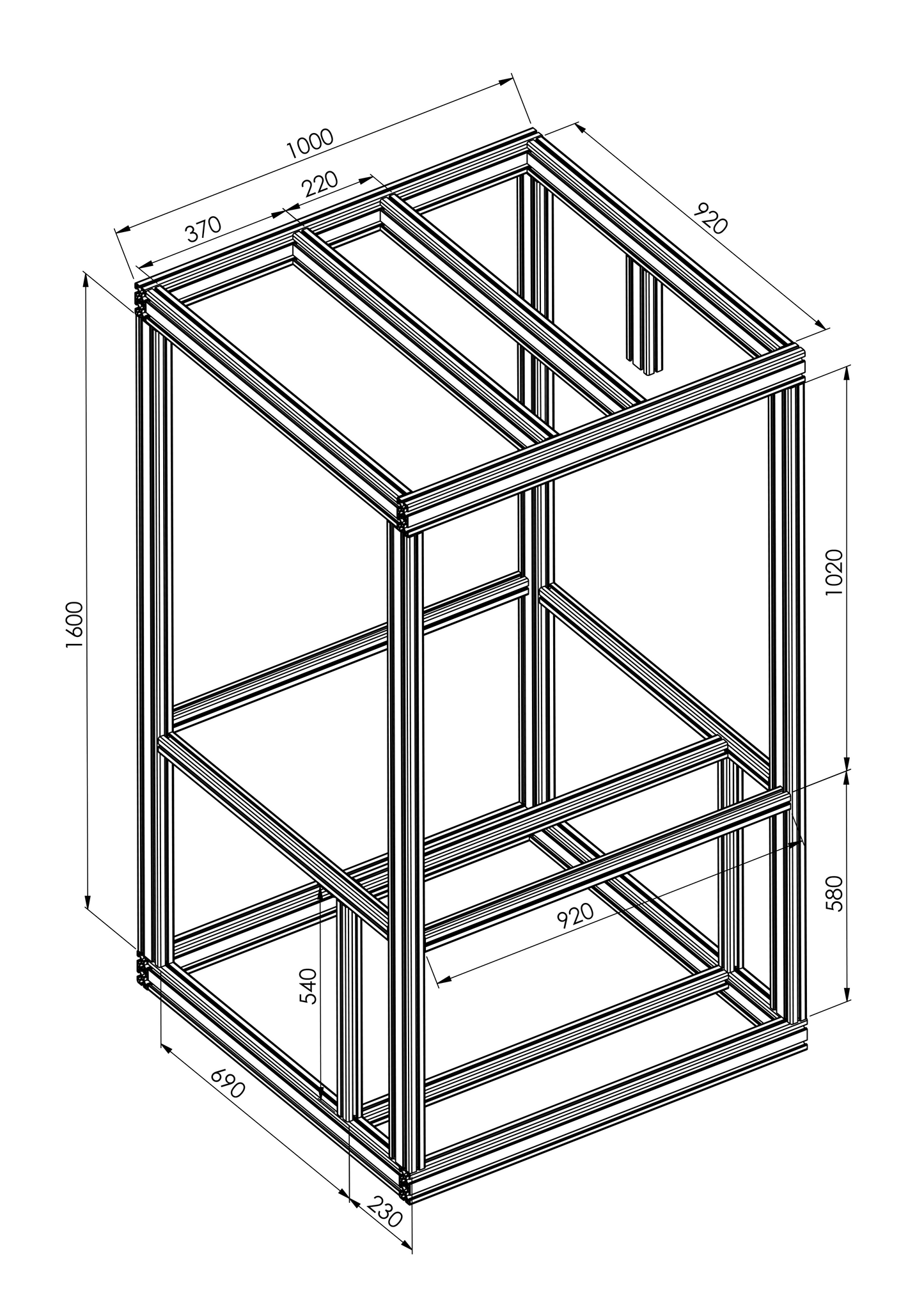 Delta X S Frame